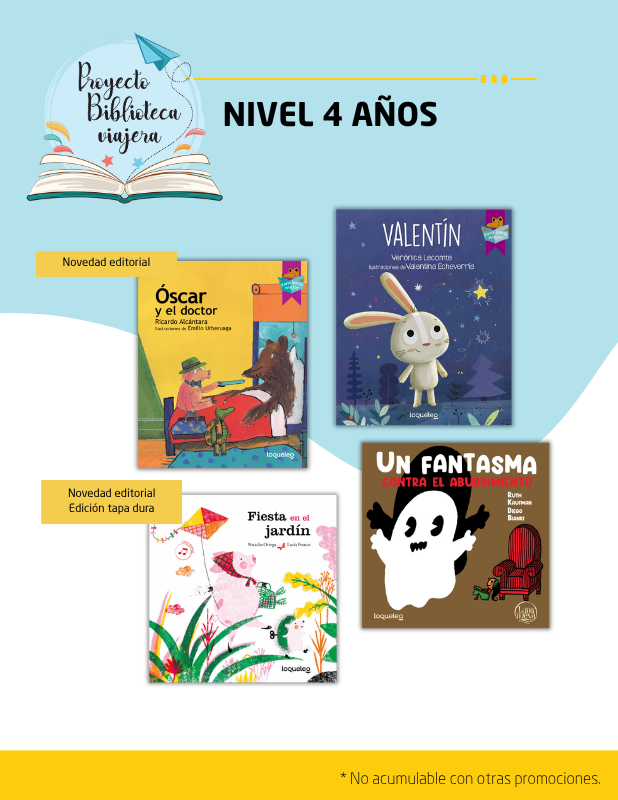 Biblioteca viajera nivel 4